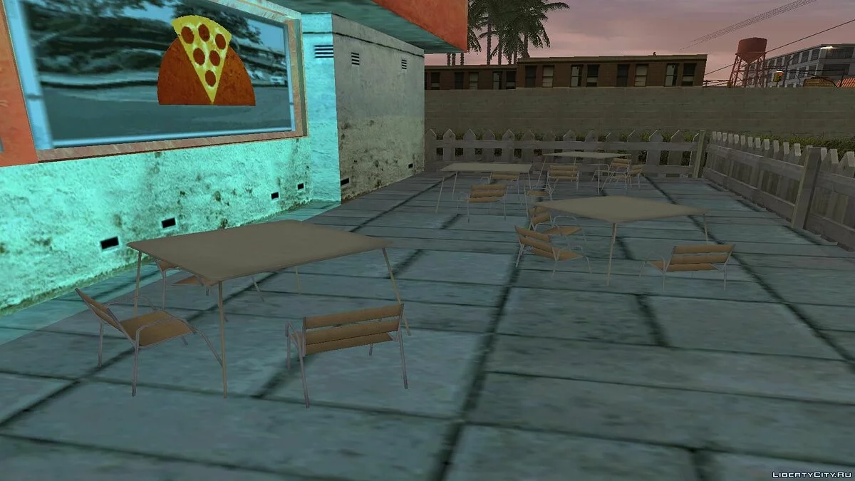The outdoor cafe / GTA San Andreas