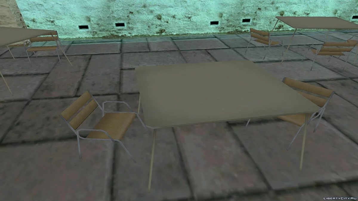 The outdoor cafe / GTA San Andreas