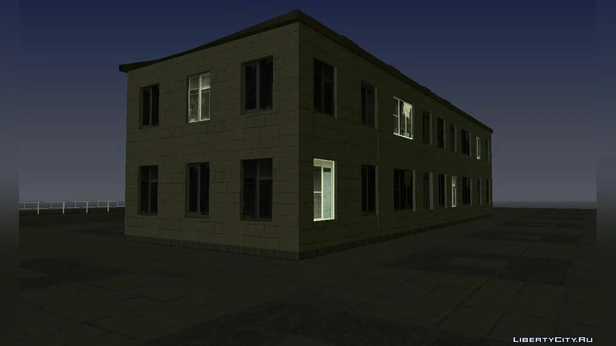 Two-Story Building (without Barber Shop) / GTA San Andreas