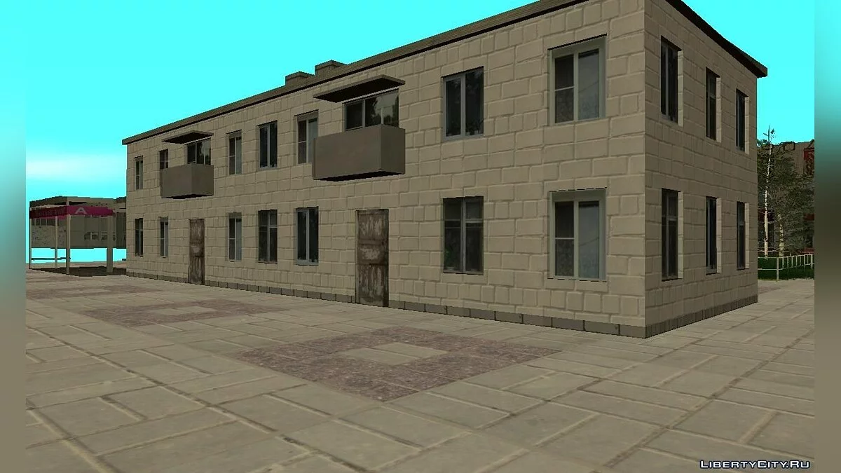 Two-Story Building (without Barber Shop) / GTA San Andreas