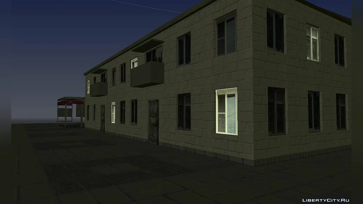 Two-Story Building (without Barber Shop) / GTA San Andreas