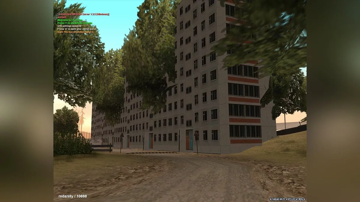 Typisches Moskauer Neun-Etagen-Haus / GTA San Andreas