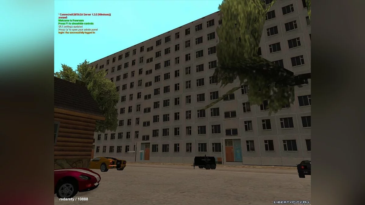 Typisches Moskauer Neun-Etagen-Haus / GTA San Andreas