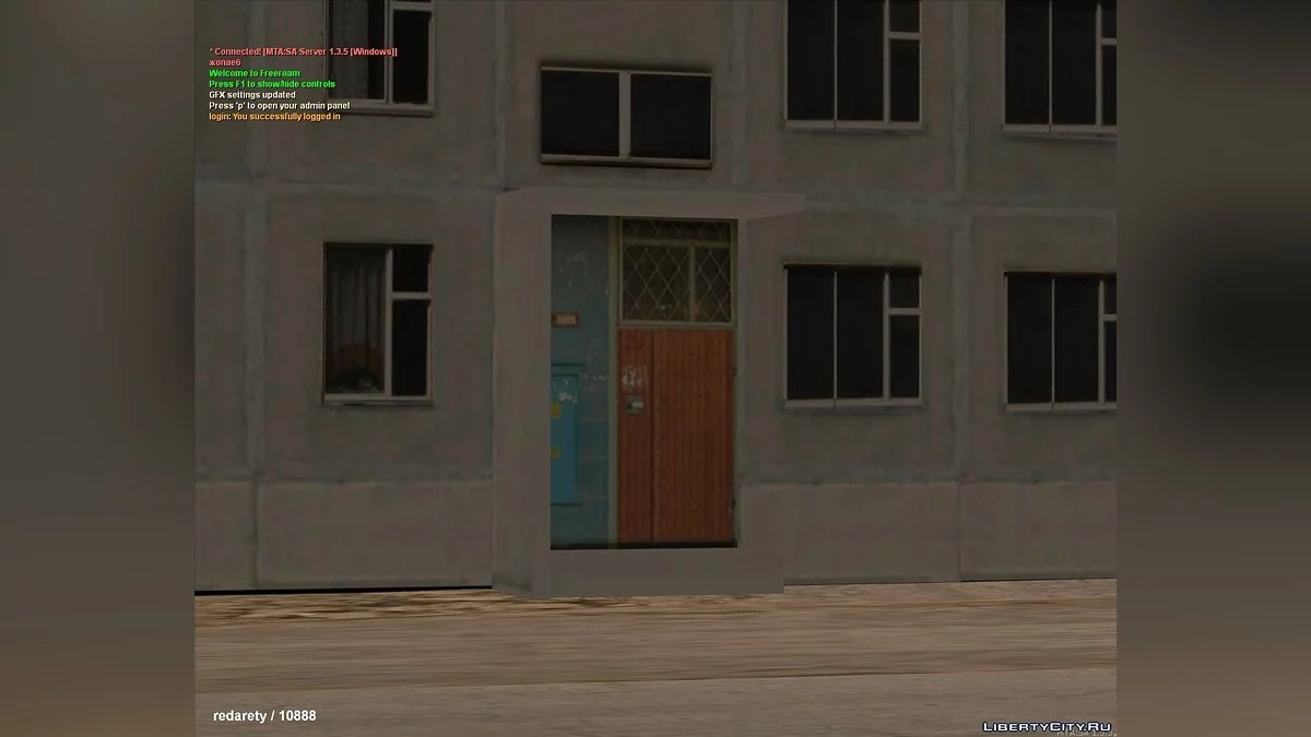 Typisches Moskauer Neun-Etagen-Haus / GTA San Andreas