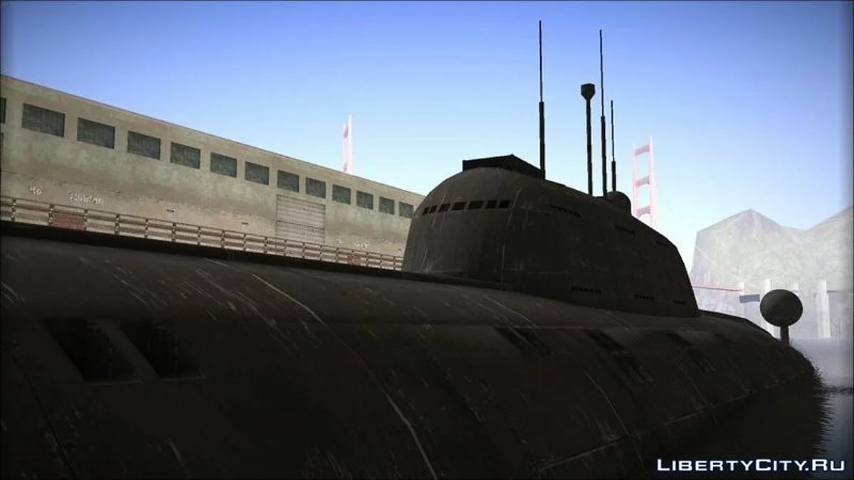 Akula-class submarine / GTA San Andreas