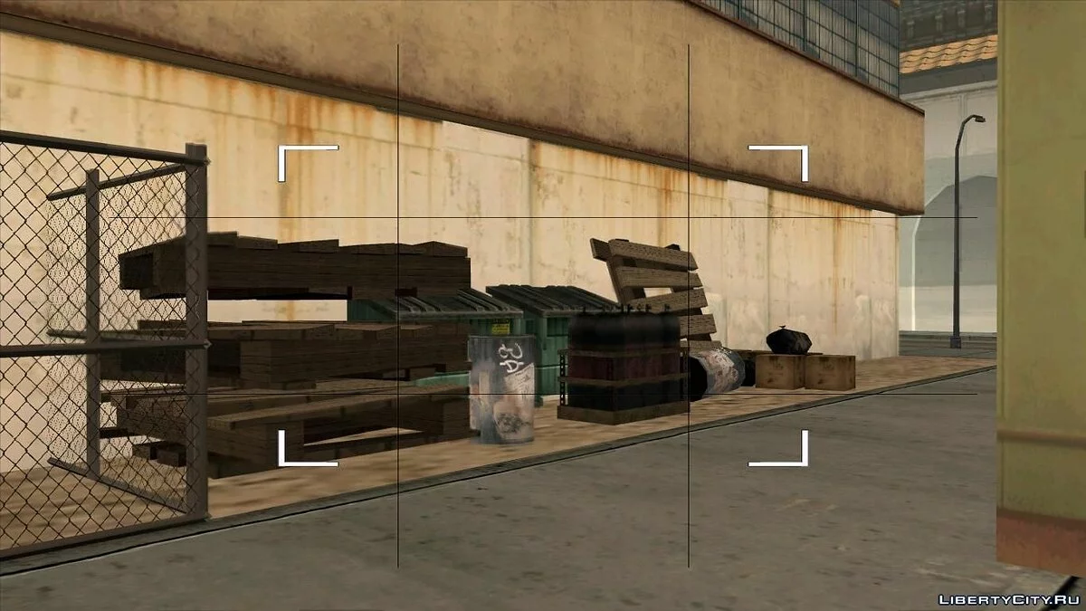 Casa Abierta. "Gasolinera Abierta de LS" / GTA San Andreas