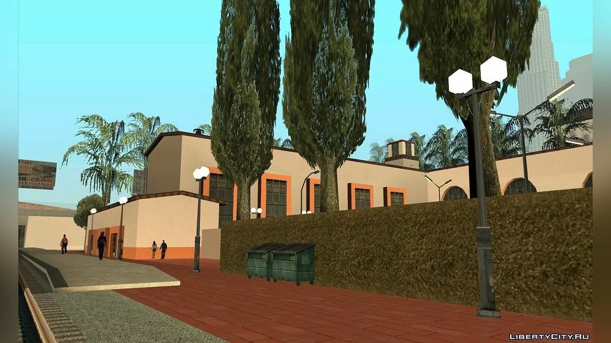 Square by the Train Station (Open House) / GTA San Andreas