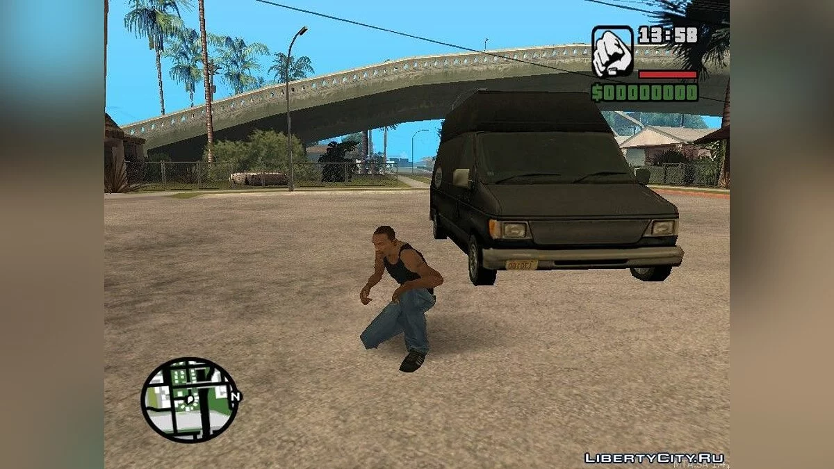 Van from "MaxPayne2" / GTA San Andreas