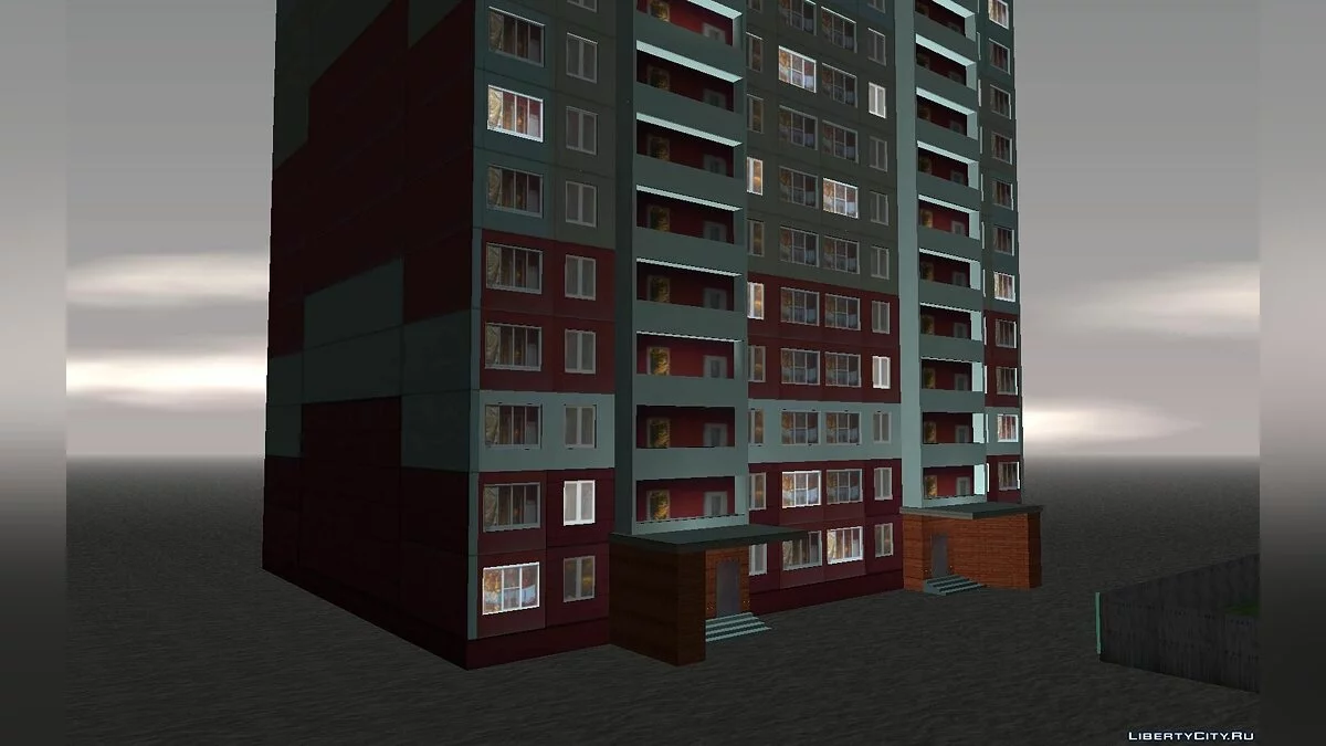Четырнадцатиэтажный дом. / GTA San Andreas