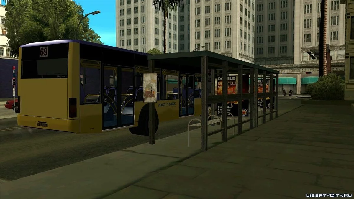 Reality Mod. Bus Stops in LS (Fix) / GTA San Andreas