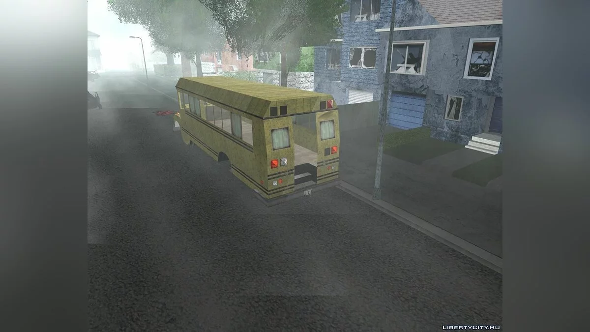 Broken bus / GTA San Andreas