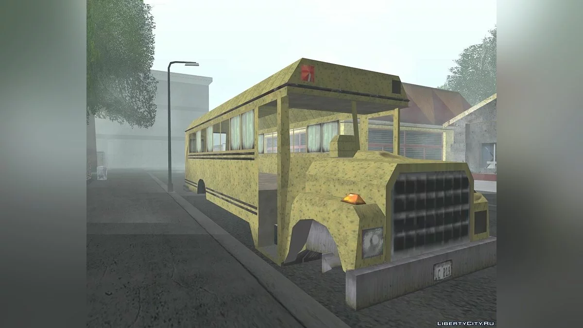 Broken bus / GTA San Andreas
