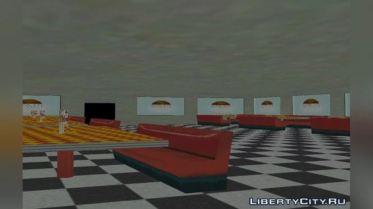 Пиццерия из Вайс Сити [Интерьер] / GTA San Andreas