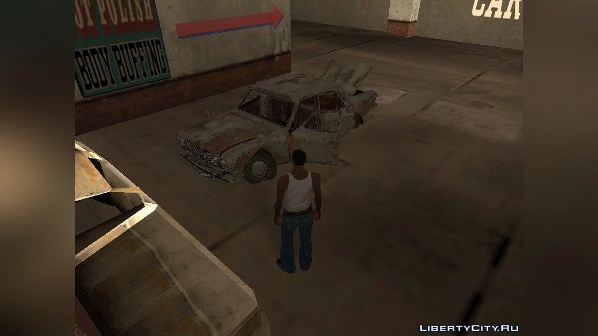 Ржава зламанна Волга (з DAYZ) / GTA San Andreas