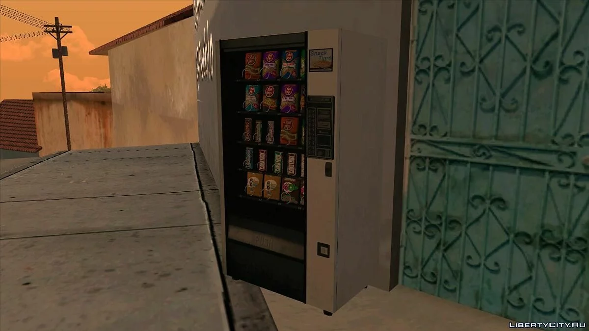 GTA IV中的自动售货机 [SA] / GTA San Andreas