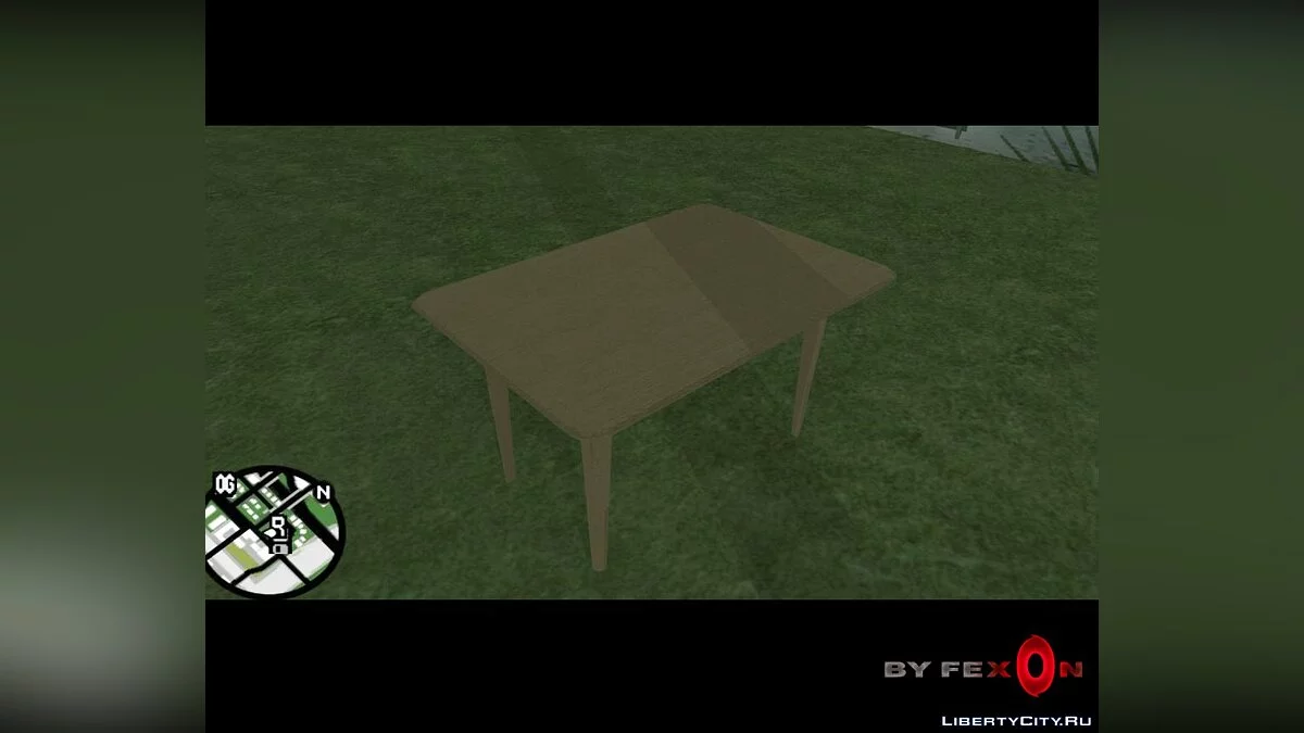 Table en bois / GTA San Andreas