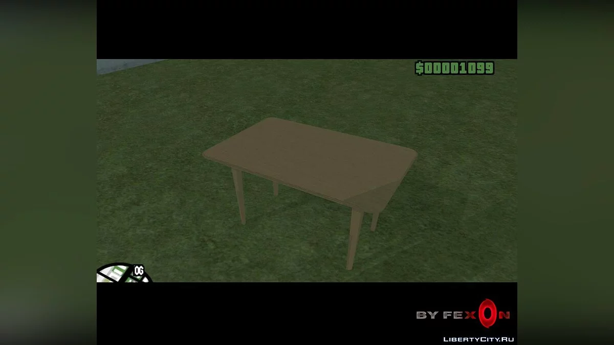 Table en bois / GTA San Andreas