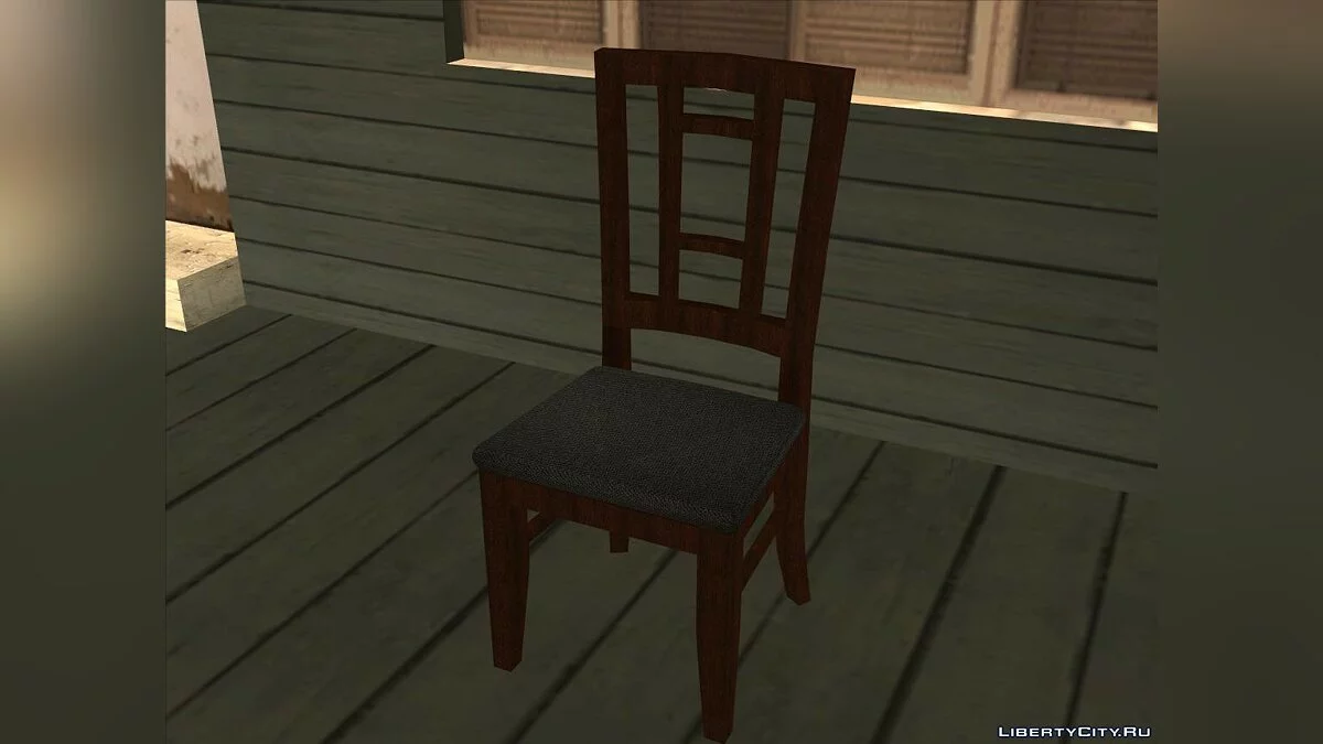 Chaise en Bois / GTA San Andreas