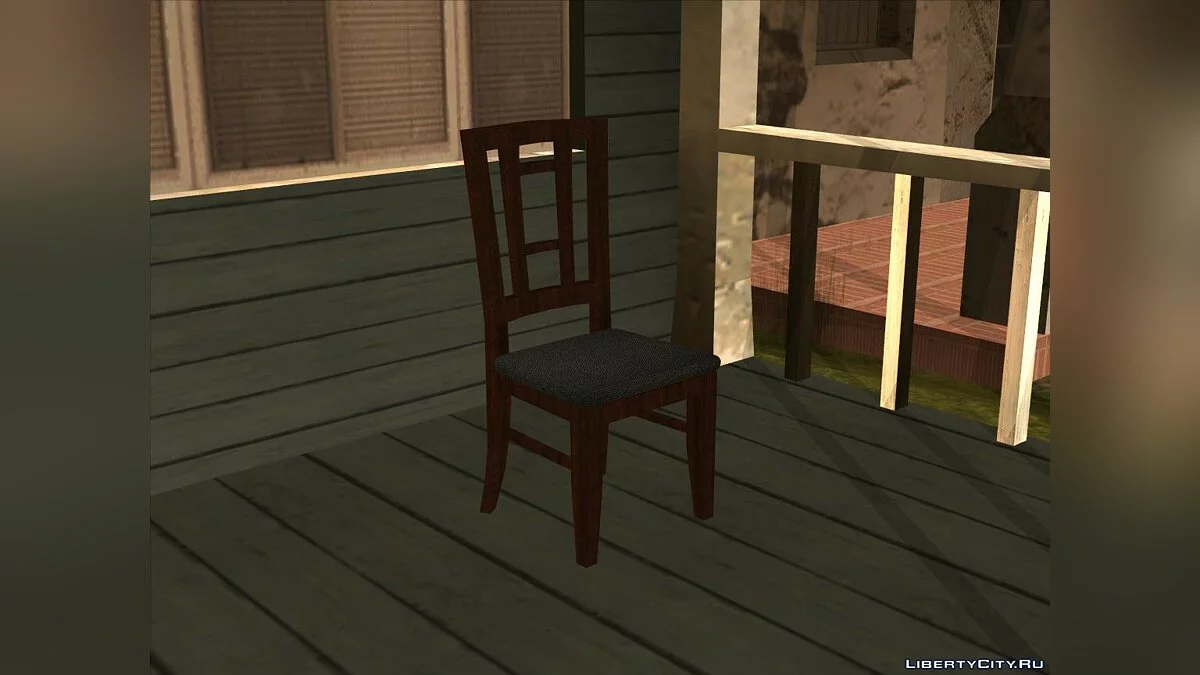 Chaise en Bois / GTA San Andreas