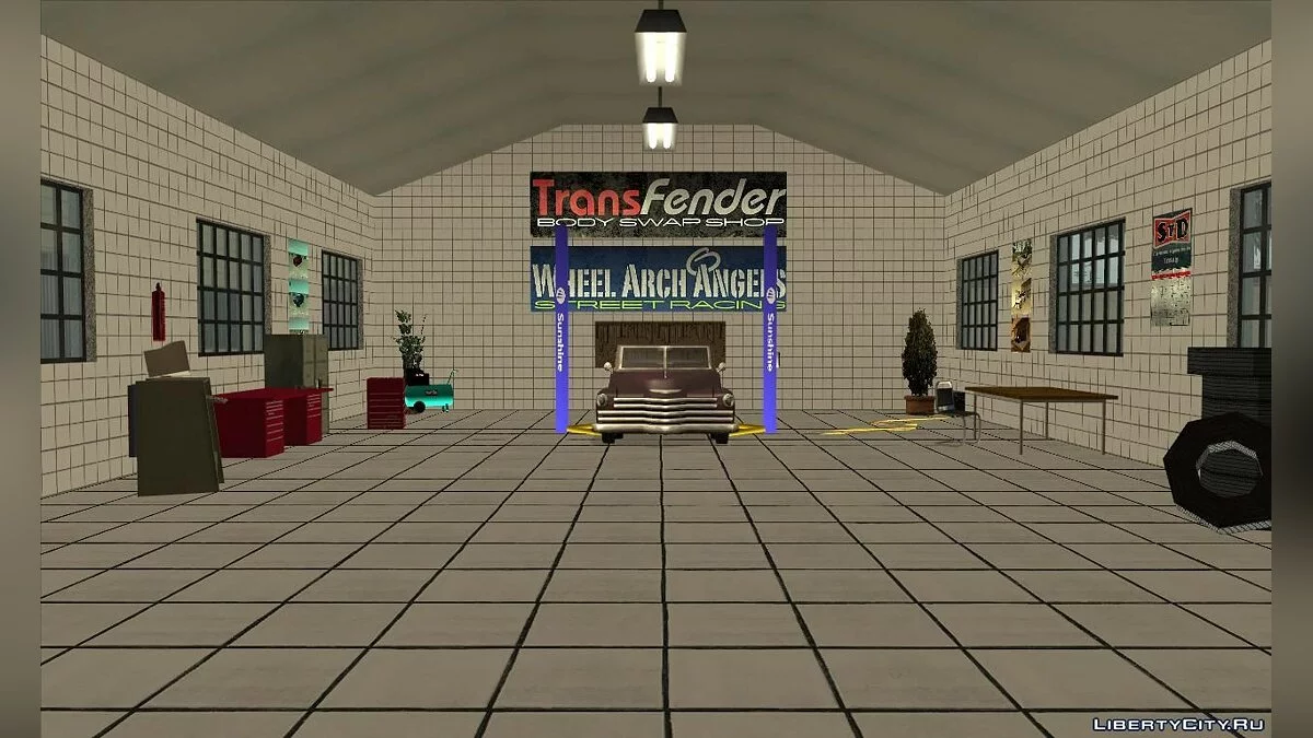 Mod de Garaje Bences v1.1 / GTA San Andreas