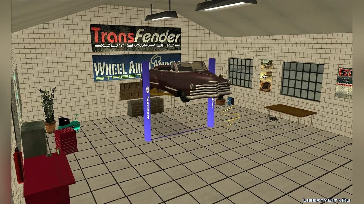 Mod de Garaje Bences v1.1 / GTA San Andreas