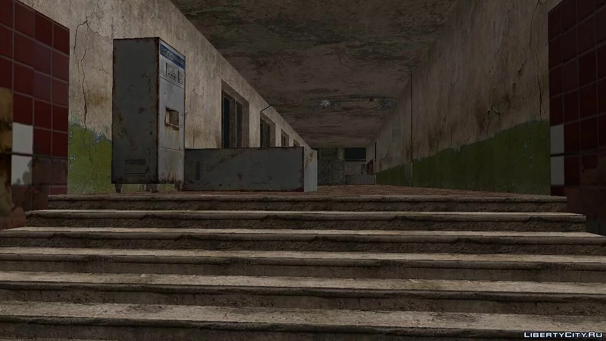 Величезна будівля з басейном з S.T.A.L.K.E.R / GTA San Andreas