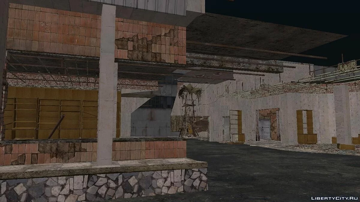 Librería destruida de S.T.A.L.K.K.E.R / GTA San Andreas