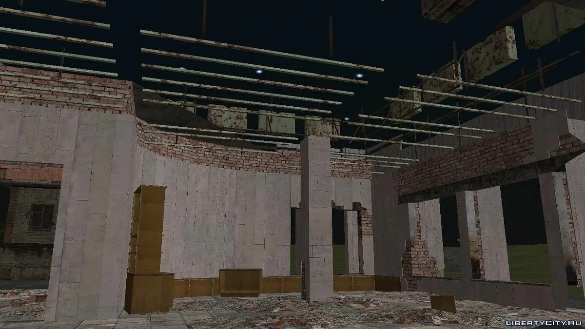 Librería destruida de S.T.A.L.K.K.E.R / GTA San Andreas