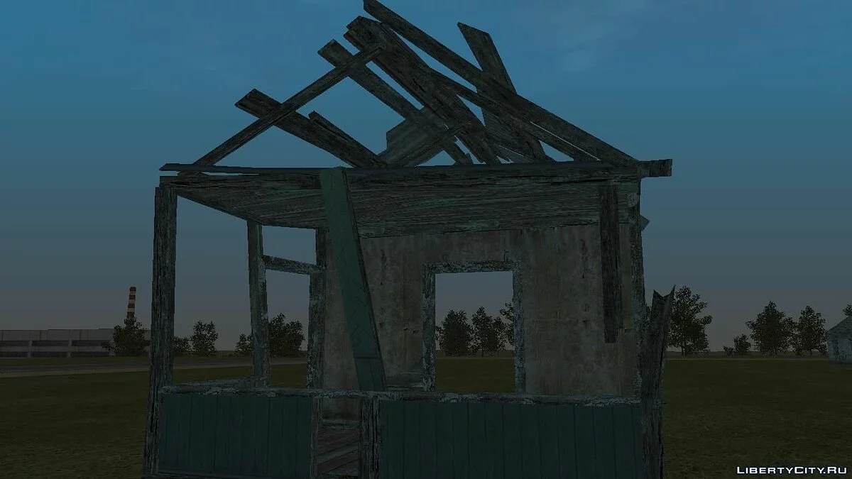 Zwei verfallene Veranden aus S.T.A.L.K.E.R / GTA San Andreas