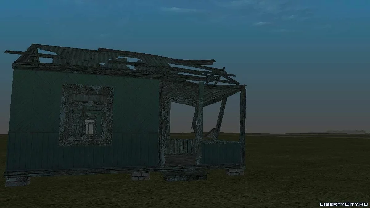 Zwei verfallene Veranden aus S.T.A.L.K.E.R / GTA San Andreas