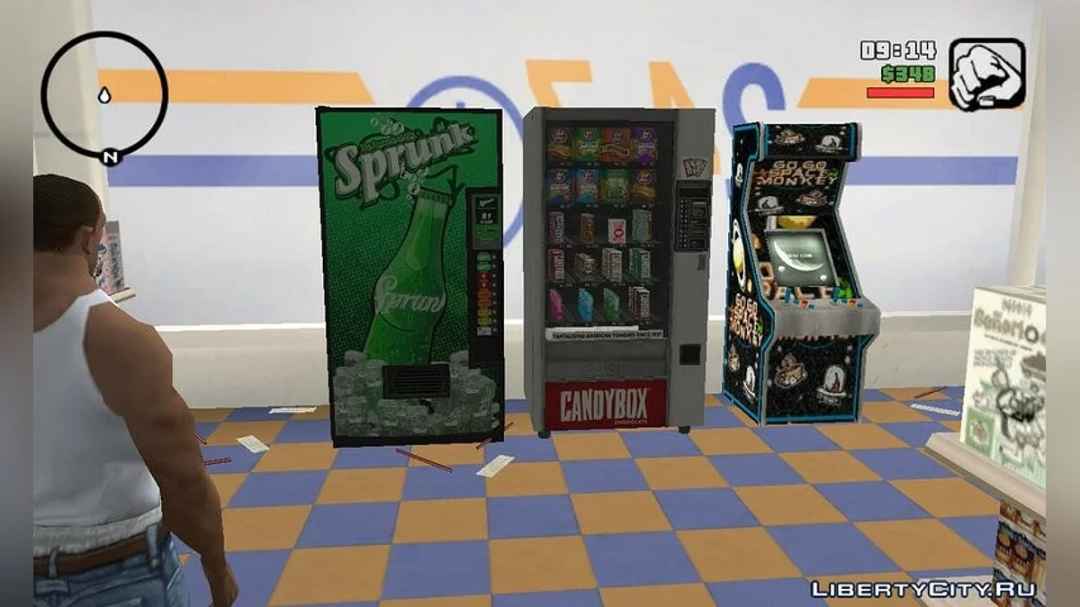 GTA V Vending Machine (Sprunk and CandyBox) / GTA San Andreas
