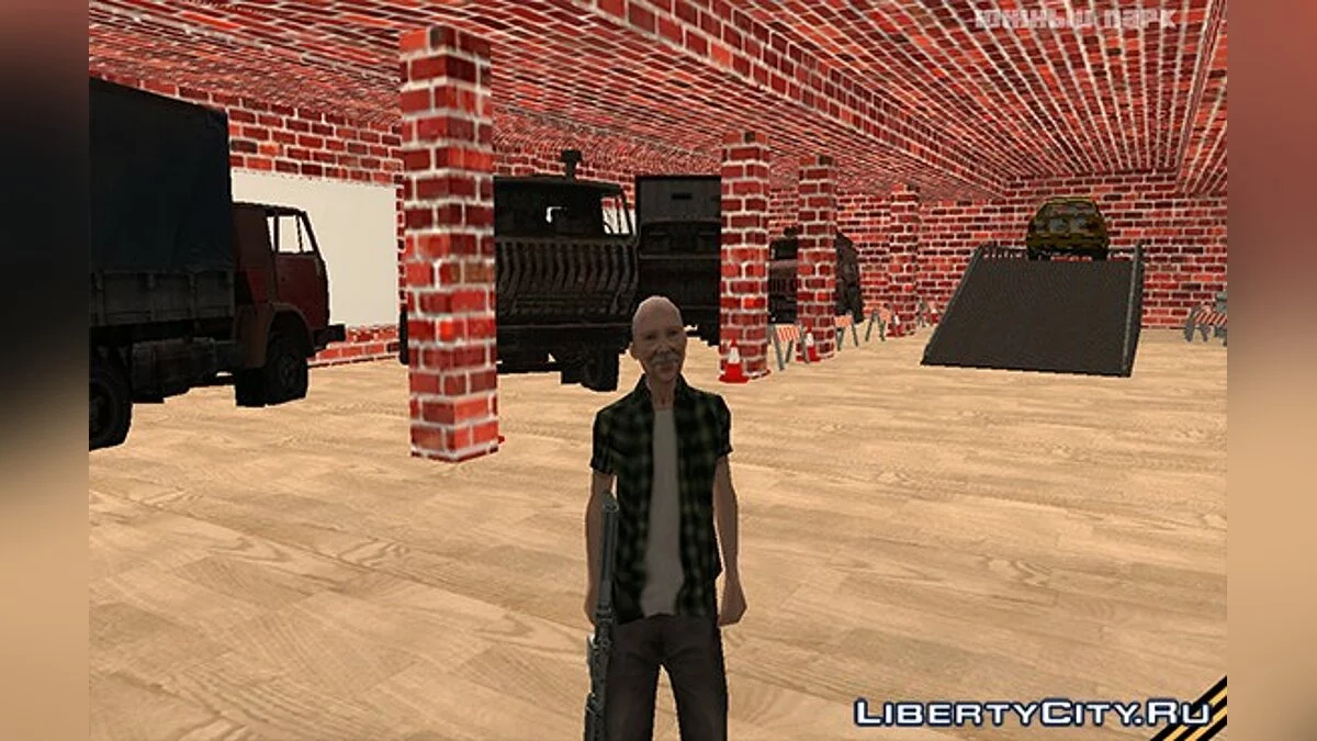 Телепорт до прихованого гаража в GTA: Кримінальна Росія / GTA San Andreas