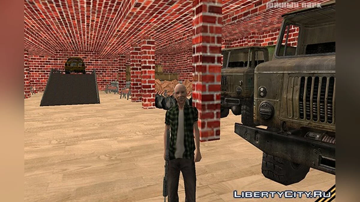 Телепорт до прихованого гаража в GTA: Кримінальна Росія / GTA San Andreas