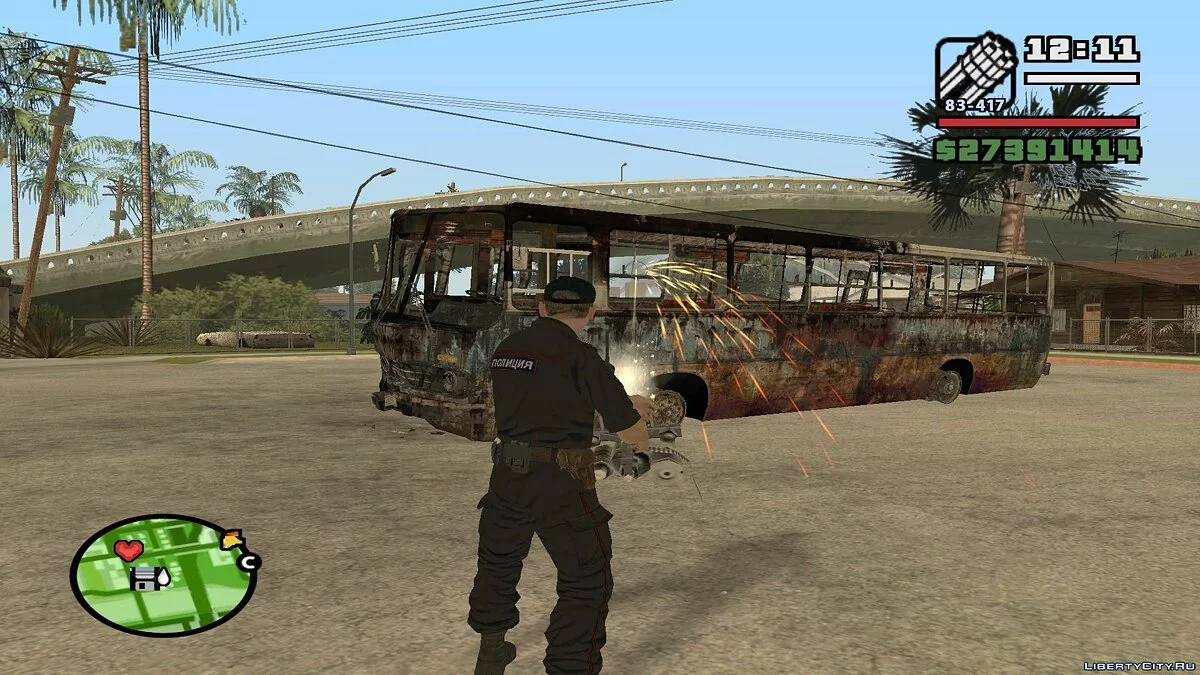 Залишки Ікаруса з DayZ Standalone / GTA San Andreas