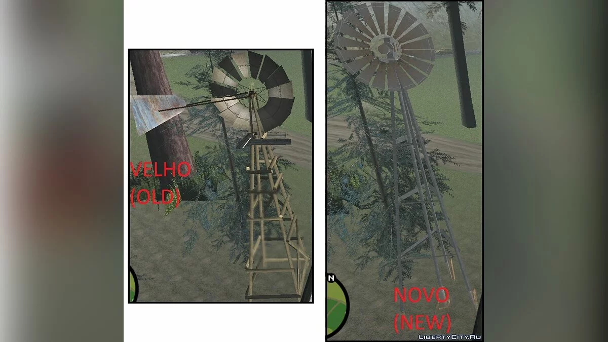 HD models from GTA V / GTA San Andreas