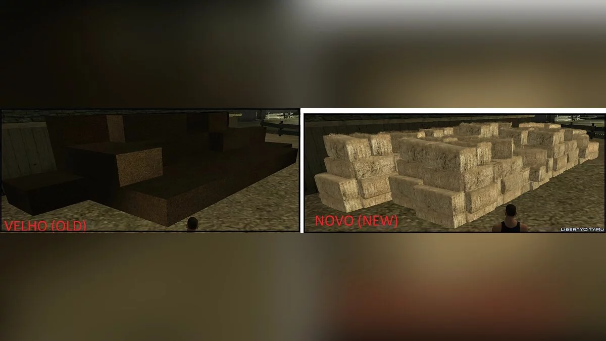 HD models from GTA V / GTA San Andreas