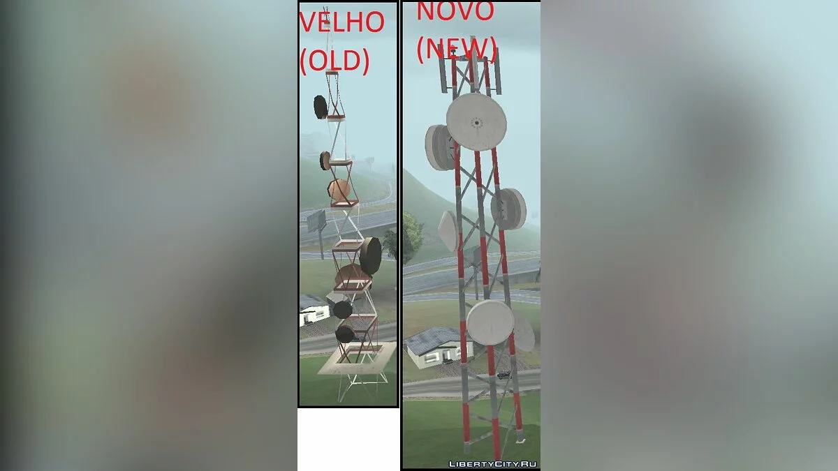 HD models from GTA V / GTA San Andreas