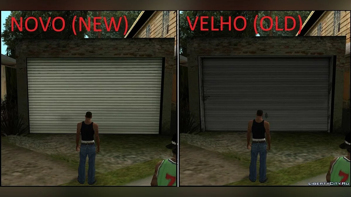 HD models from GTA V / GTA San Andreas