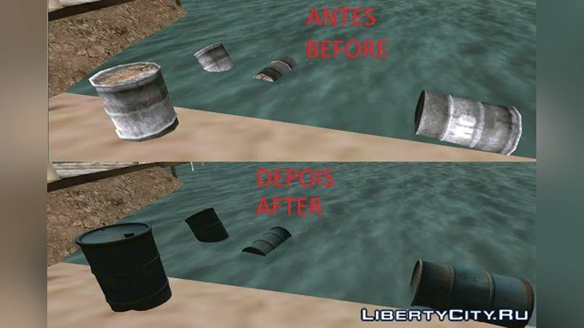 Collection de Modèles de Props HD / GTA San Andreas