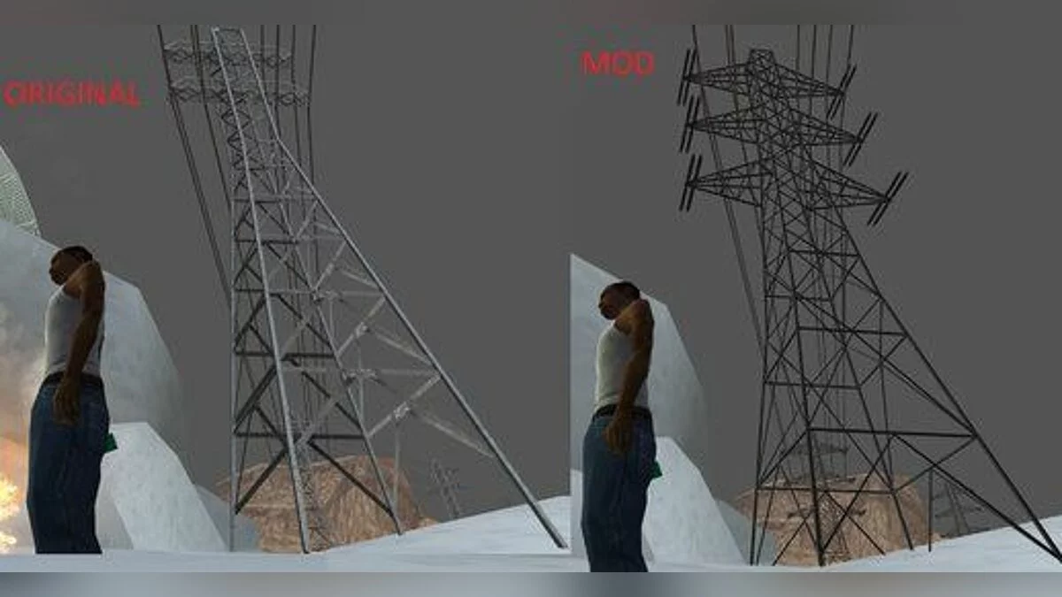 Collection de Modèles de Props HD / GTA San Andreas