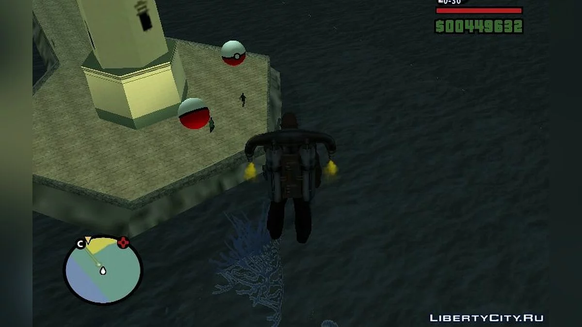 Pokeball для GTA SA by Goldfish / GTA San Andreas