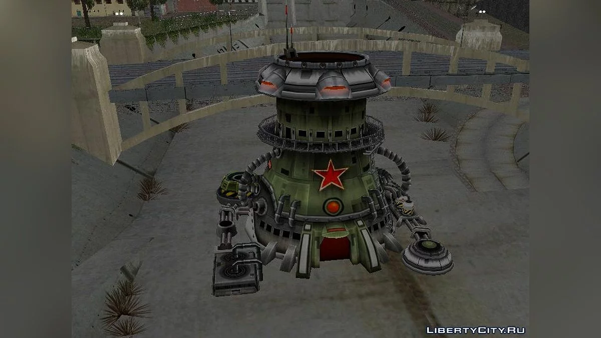 Bâtiments de Red Alert 3 / GTA San Andreas