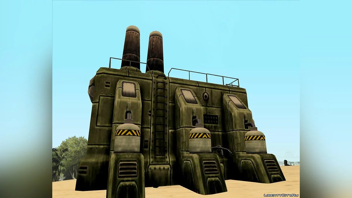 Bâtiments de Red Alert 3 / GTA San Andreas