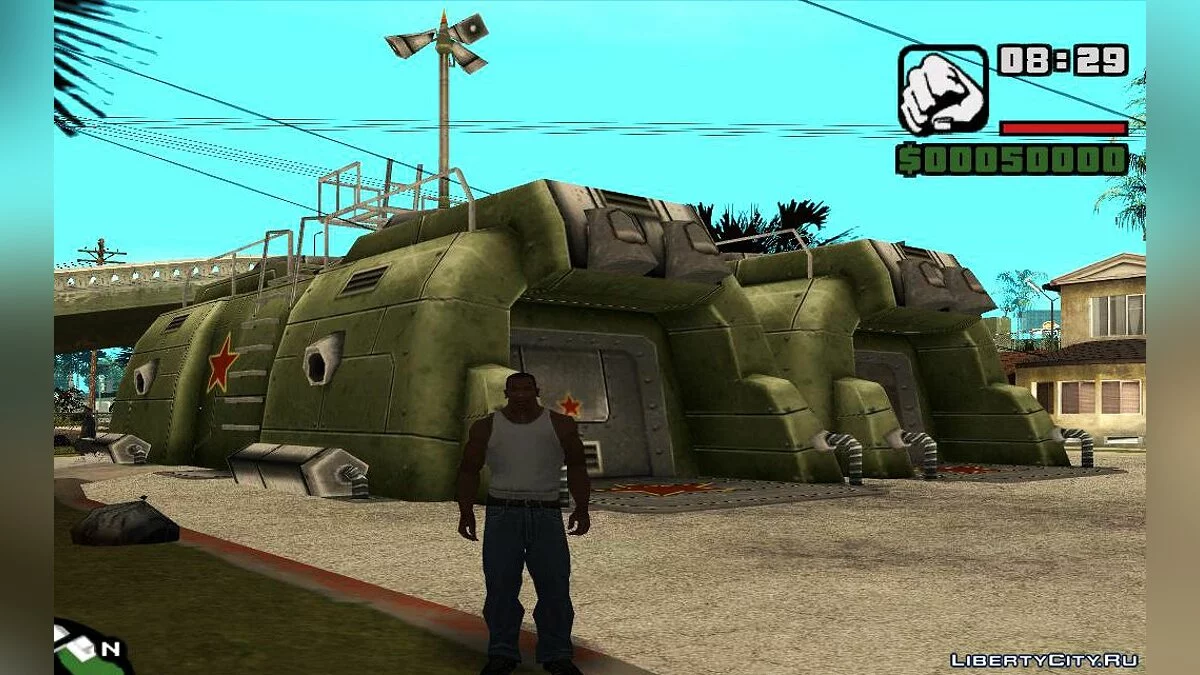 Sammlung von Gebäuden der UdSSR aus Red Alert 3 / GTA San Andreas