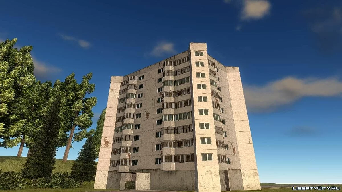 Edificio de 10 pisos / GTA San Andreas