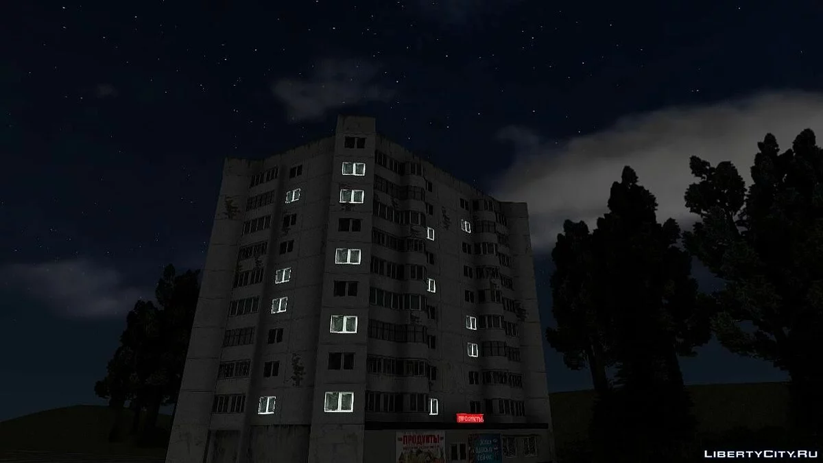 Edificio de 10 pisos / GTA San Andreas