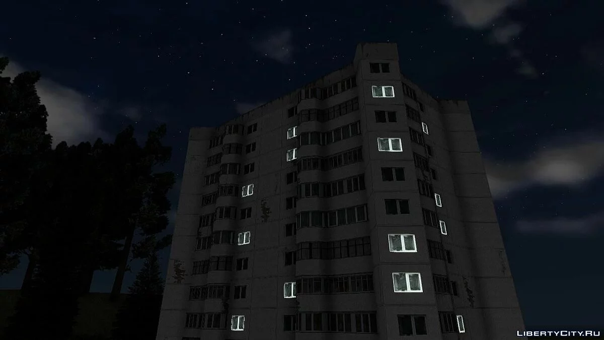 Edificio de 10 pisos / GTA San Andreas