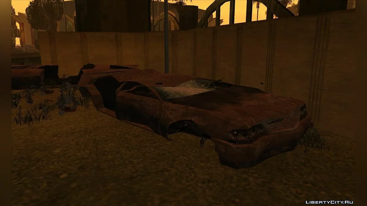 Покинуті автомобілі з GTA 5 / GTA San Andreas