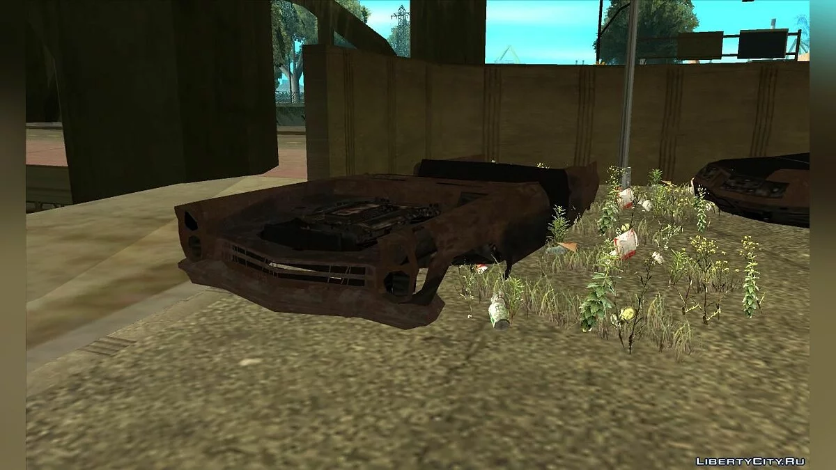 Покинуті автомобілі з GTA 5 / GTA San Andreas