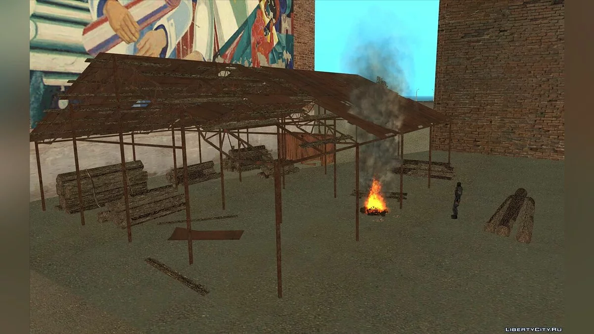 Два здания из S.T.A.L.K.E.R. / GTA San Andreas